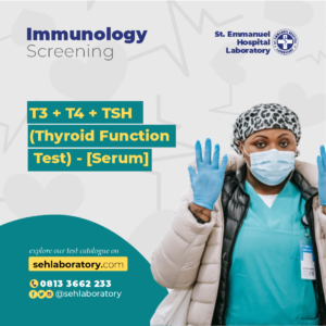 T3 + T4 + TSH (Thyroid Function Test) - [Serum]