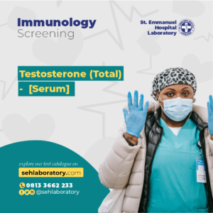 Testosterone (Total) - [Serum]