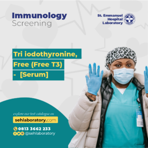Tri iodothyronine, Free (Free T3) - [Serum]