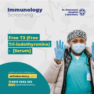 Free T3 (Free Tri-iodothyronine) - [Serum]
