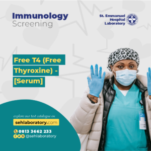 Free T4 (Free Thyroxine) - [Serum]