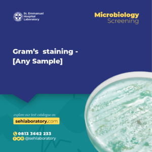 Gram`s Staining - [Any Sample]