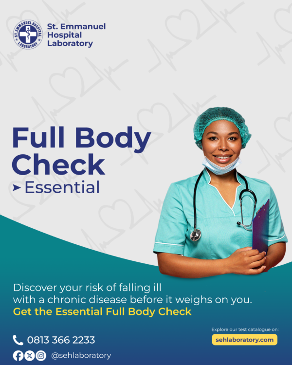 Full body check - essential